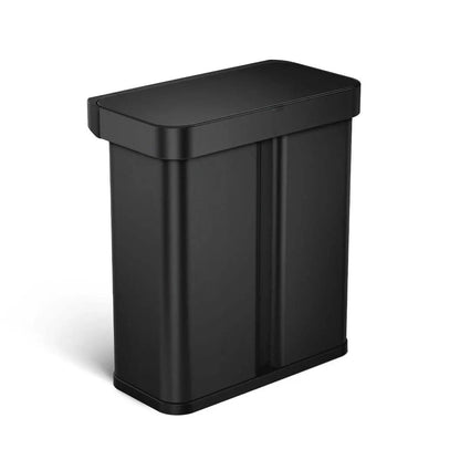 ⭐⭐⭐⭐⭐58L Dual Compartment Sensor Trash Can