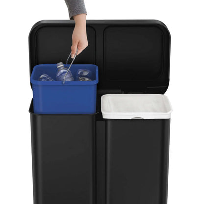 ⭐⭐⭐⭐⭐58L Dual Compartment Sensor Trash Can