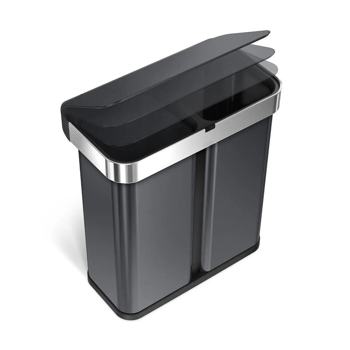 ⭐⭐⭐⭐⭐58L Dual Compartment Sensor Trash Can