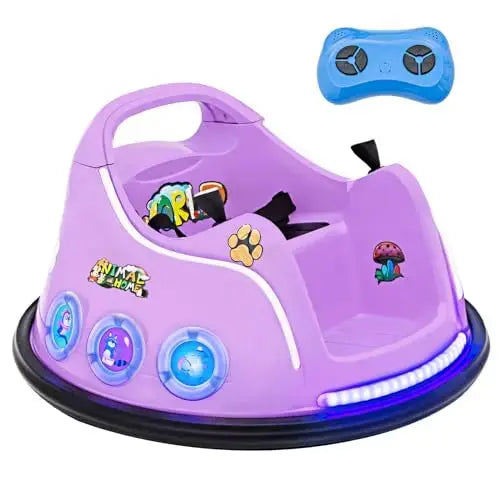 🎁Christmas SALE🎁360°rotating 12V electric ride-on bumper car with remote control