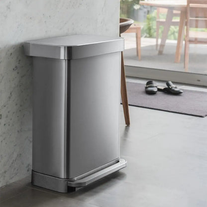 ⭐⭐⭐⭐⭐58L Dual Compartment Sensor Trash Can