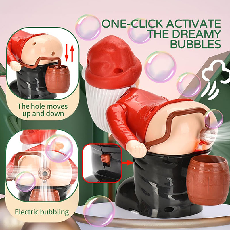 🎅Christmas Sales🎄Funny Santa Bubble Blowing Machine